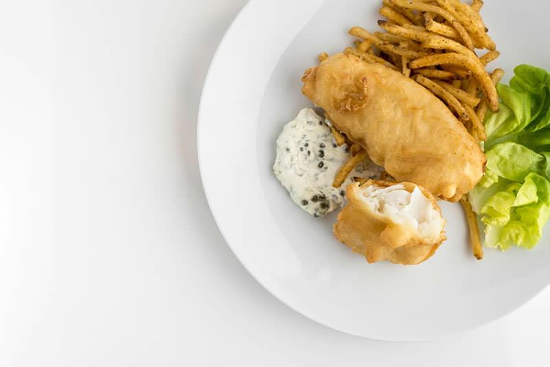 Fish & Chips «Signature» avec morue de Terre-Neuve