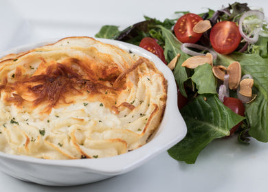 Coquille aux fruits de mer sauce «Vin blanc & poireaux»